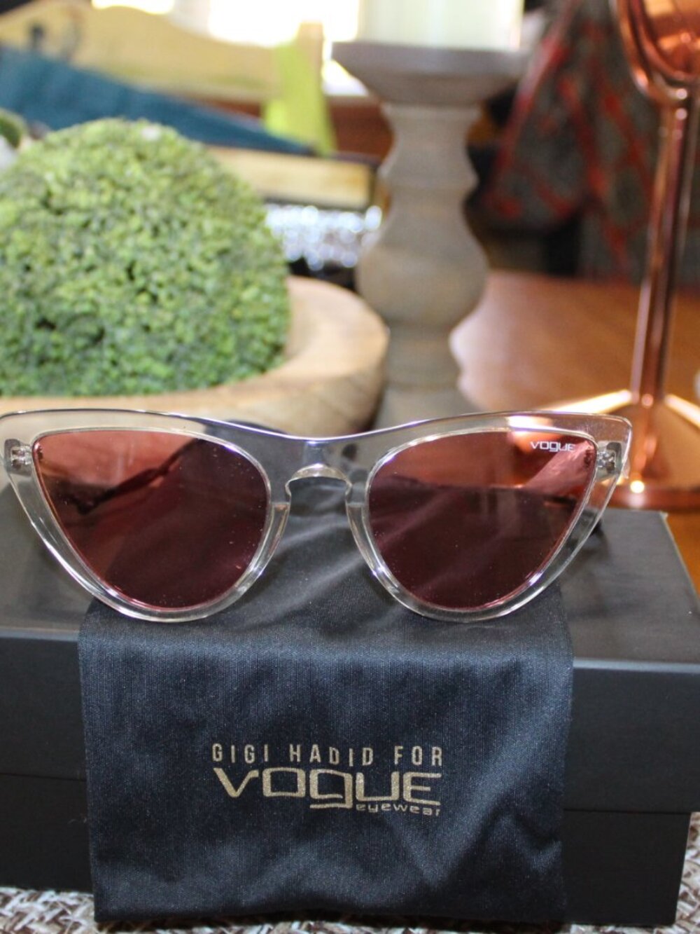 NWT Vogue by Gigi Hadid cat eye sunglasses AWESOME! - Picture 8 of 13